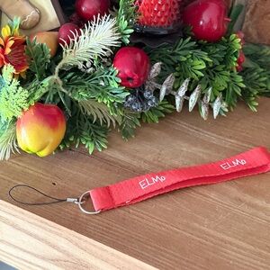 Elmo Red Wrist Strap Key Lanyard